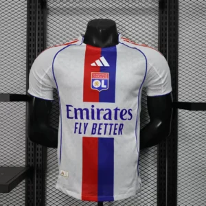 2025/2026 Player Version Lyon Home Football Shirt 1:1 Thai Quality