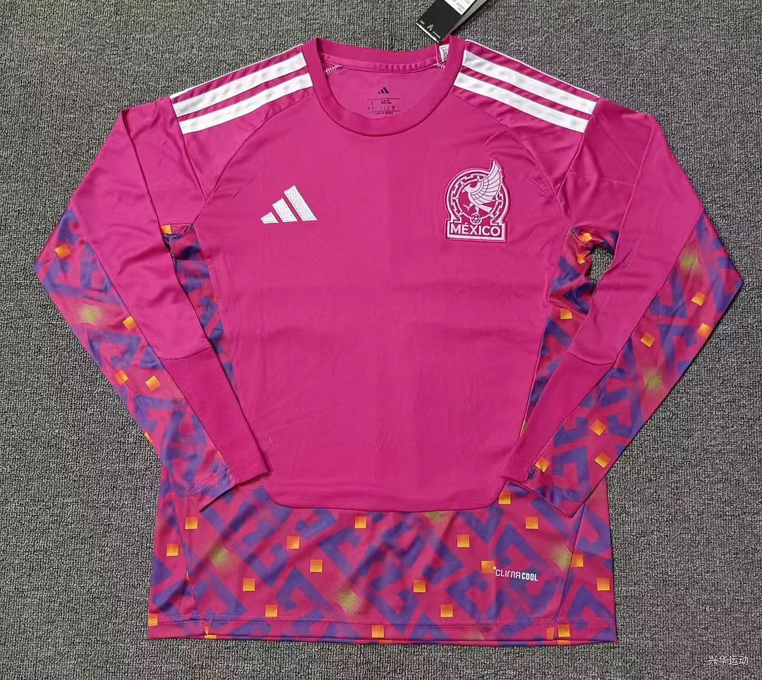 2026 Long Sleeve Mexico National Goalkeeper Football Jersey 1:1 Thai Quality
