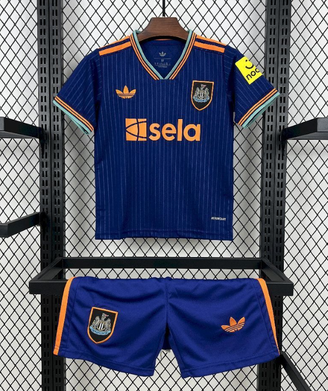 2025/2026 Newcastle United Third Away Soccer Jersey 1:1 Thai Quality Kids Size