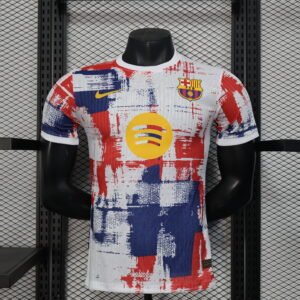 2025/2026 Player Version Barcelona Special Edition White Football Shirt 1:1 Thai Quality
