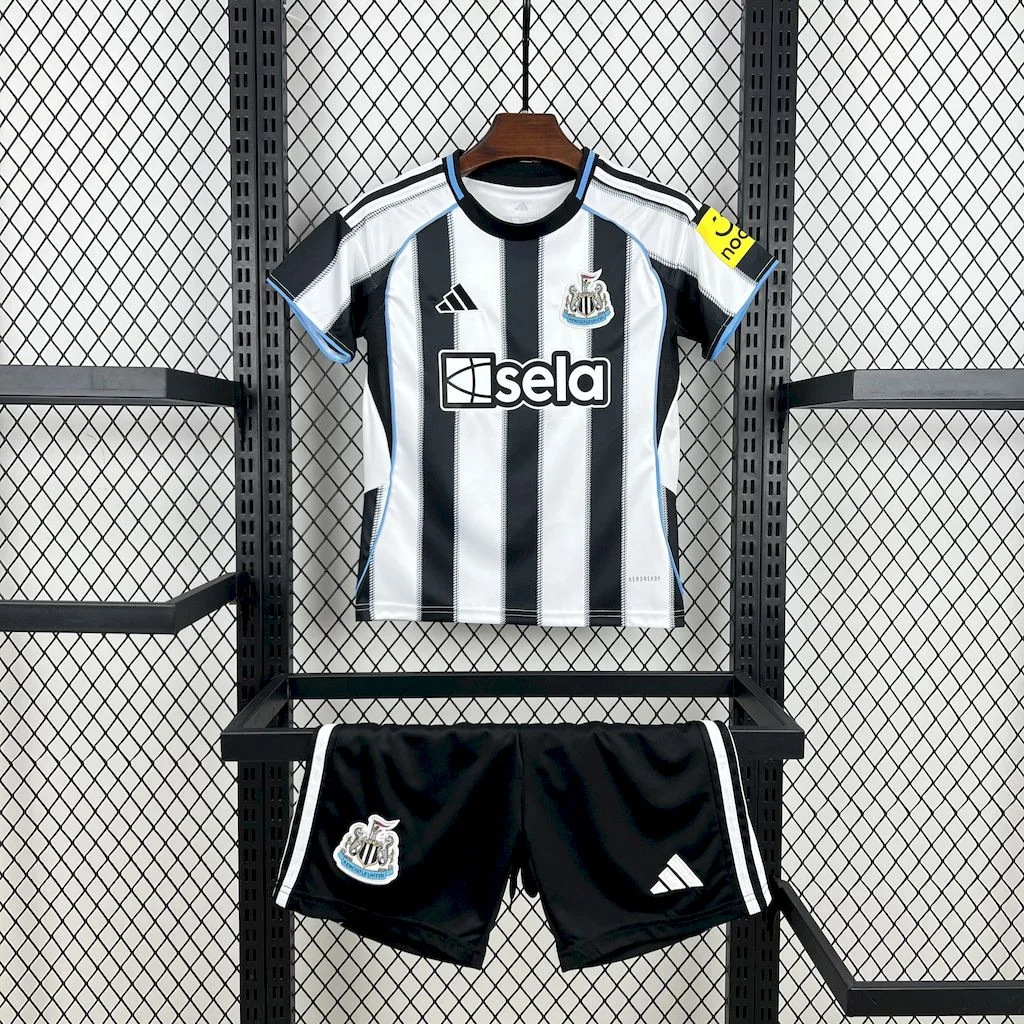 2025/2026 Newcastle United Home Soccer Jersey 1:1 Thai Quality Kids Size