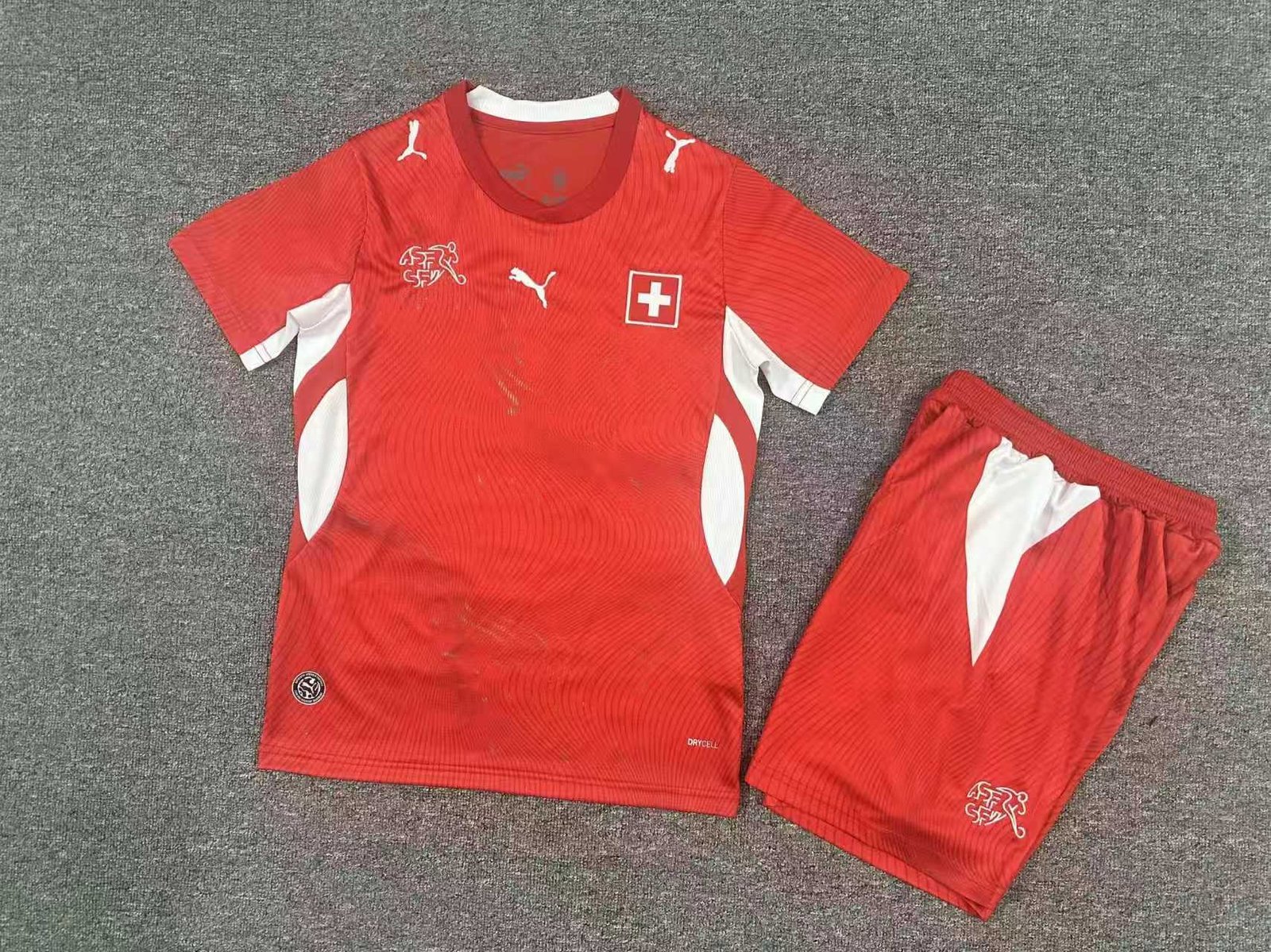 2026 Switzerland National Team Home Football Jersey  1:1 Thai Quality Kids Size