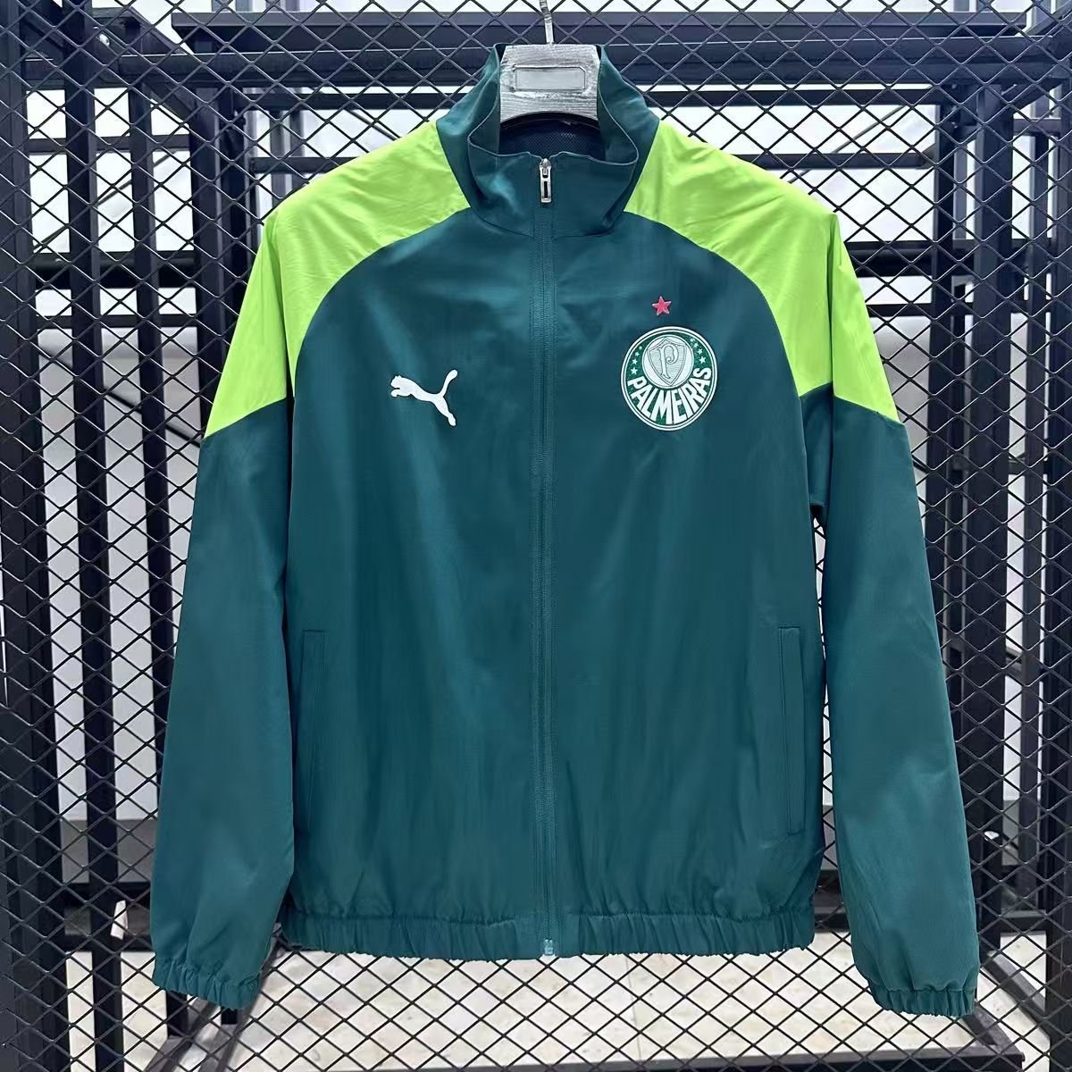 2025/2026 Palmeiras Windbreaker Green Soccer Jersey 1:1 Thai Quality